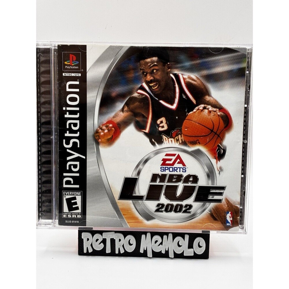 NBA Live 2002 (Sony PlayStation 1, 2001) PS1 Complete CIB + Reg Card